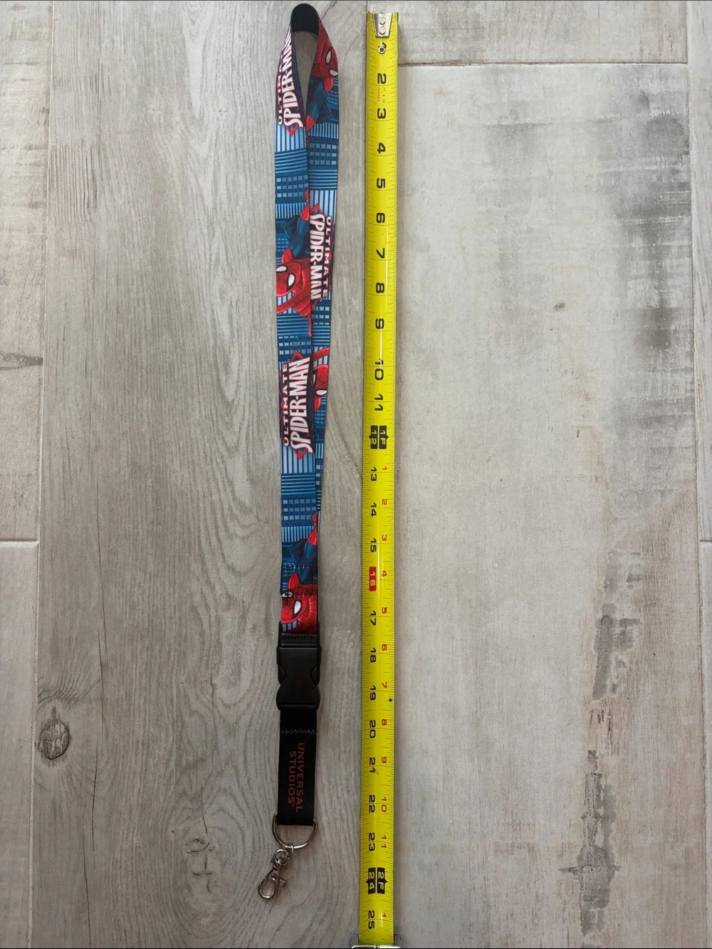 Marvel Spider-Man Blue and Red Kids Lanyard